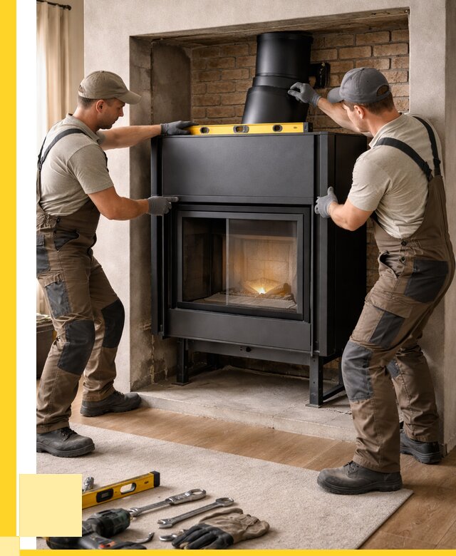 Установка каминных топок в Елизове под ключ от 18230 р. | ЭриданЛзв