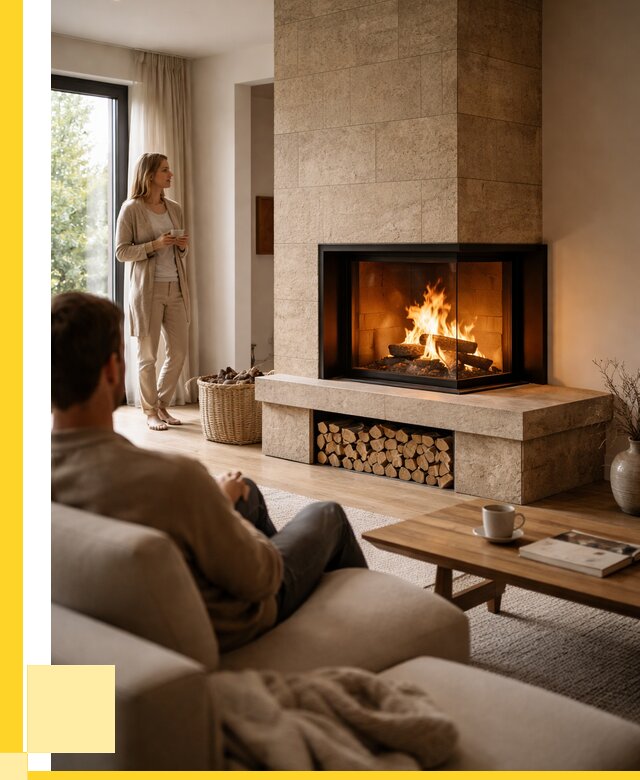 Угловые камины из кирпича установка в Елизове от 151920 р. ЭриданЛзв