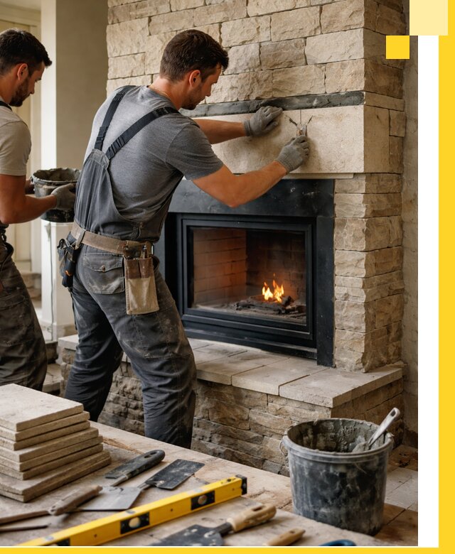 Проектирование и установка открытых каминов в Елизове