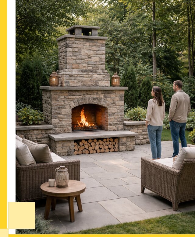 Уличные камины из кирпича в Елизове от 151920 р. | ЭриданЛзв