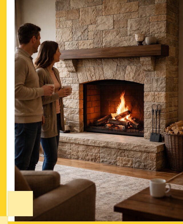 Каменные камины на заказ в Елизове от 182304 р. | ЭриданЛзв