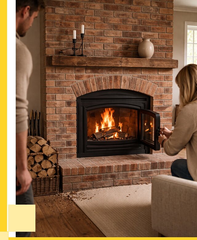 Кирпичные камины под ключ в Елизове от 151920 р. | ЭриданЛзв