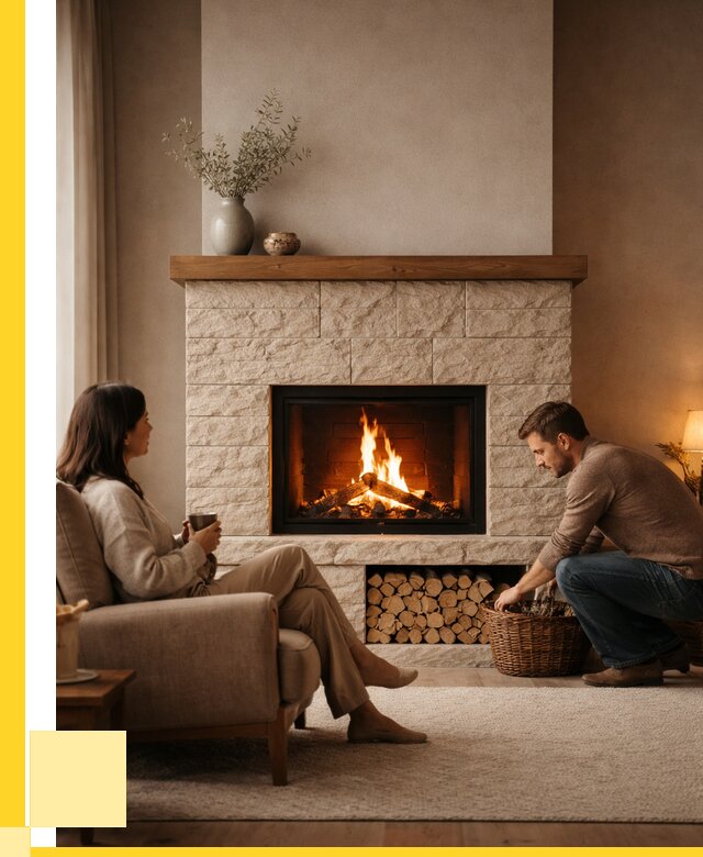 Камины для дома в Елизове под ключ от 151920 р. | ЭриданЛзв