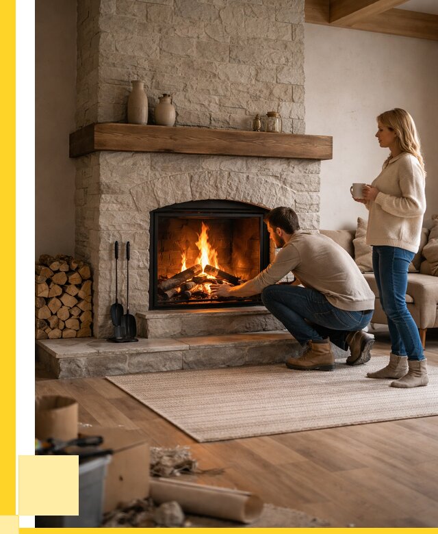 Камины для загородного дома в Елизове от 354480 р., ЭриданЛзв