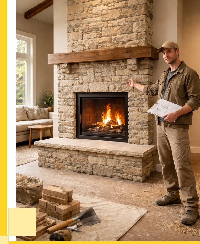 Камины под ключ в Елизове от 182304 р. | ЭриданЛзв — установка