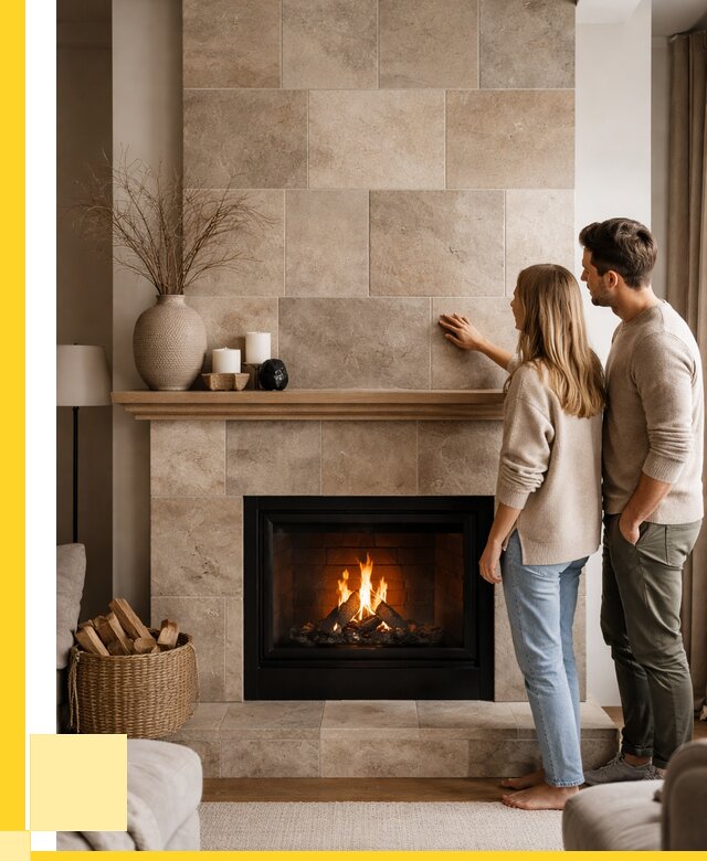 Облицовка каминов керамогранитом в Елизове от 4558 р. | ЭриданЛзв