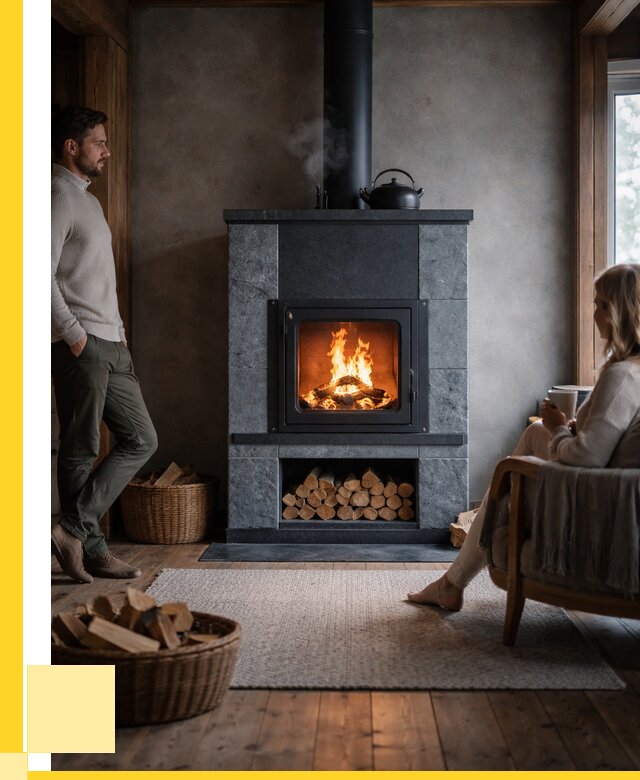 Каминопечи из кирпича в Елизове под ключ от 121536 р., ЭриданЛзв