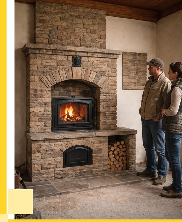 Кирпичная печь под ключ в Елизове от 151920 р. | ЭриданЛзв