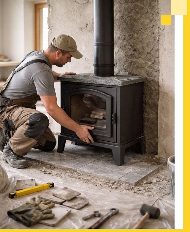 Профессиональный монтаж печей и каминов в Елизове под ключ