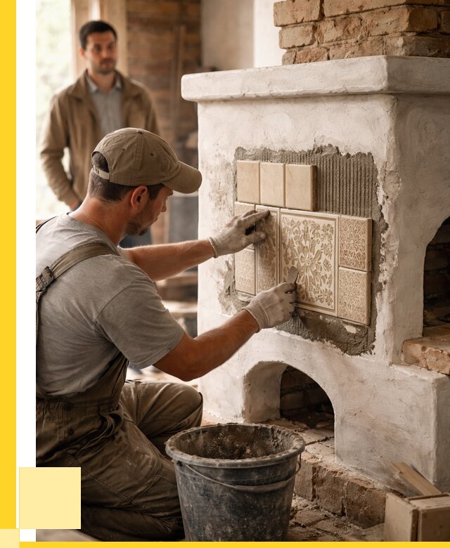 Отделка печей и банных печей в Елизове от 35448 р. | ЭриданЛзв