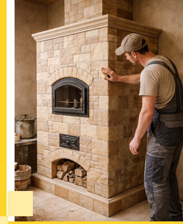 Облицовка печей в Елизове от 4558 р. под ключ | ЭриданЛзв