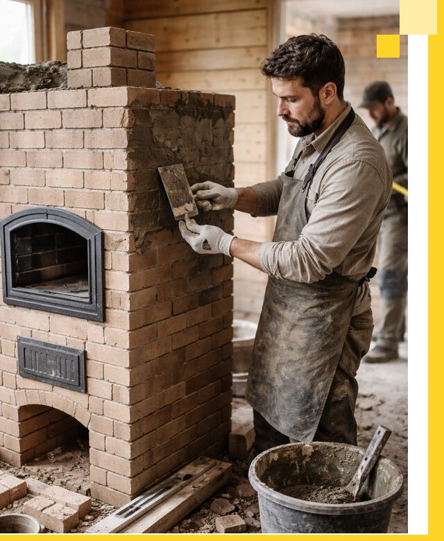 Изготовление и установка печей-шведок под ключ в Елизове