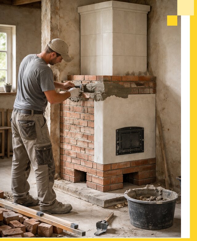 Изготовление и установка печей-голландок под ключ в Елизове