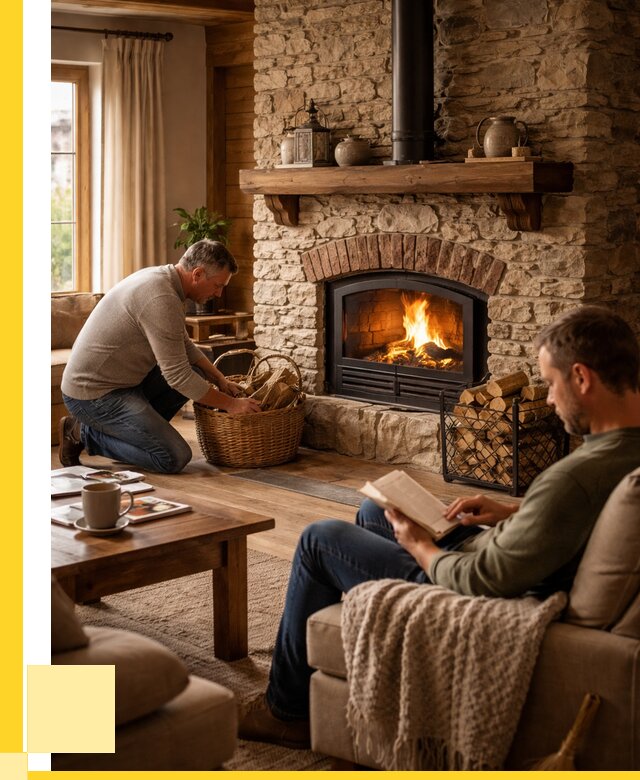 Печи в частном доме в Елизове от 75960 р. | ЭриданЛзв дров