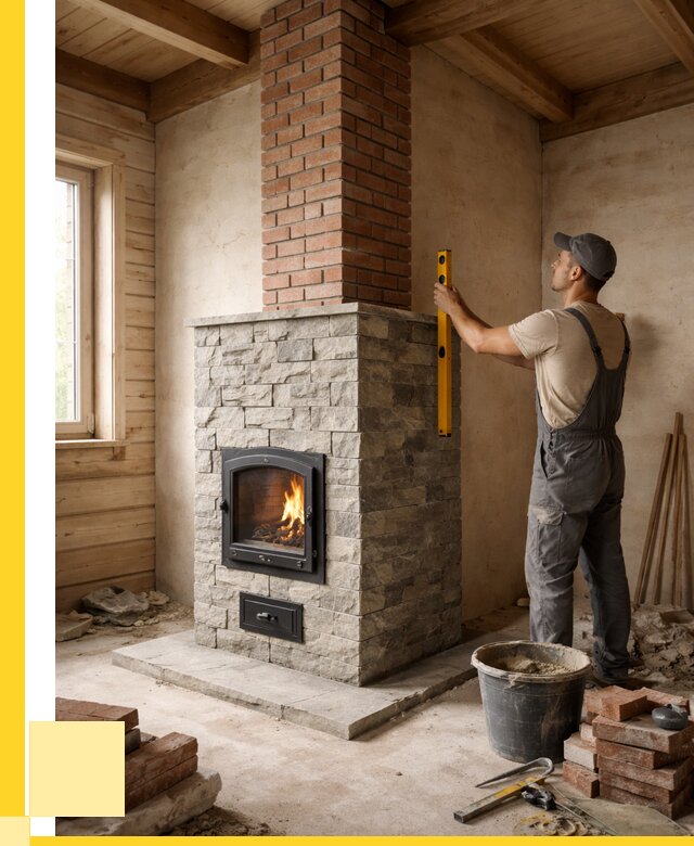 Печи и дымоходы под ключ в Елизове от 45576 р., ЭриданЛзв