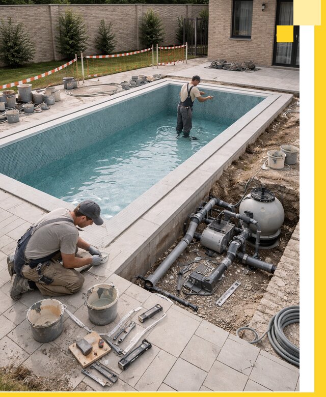 Строительство бассейнов под ключ в Елизове: проекты и монтаж