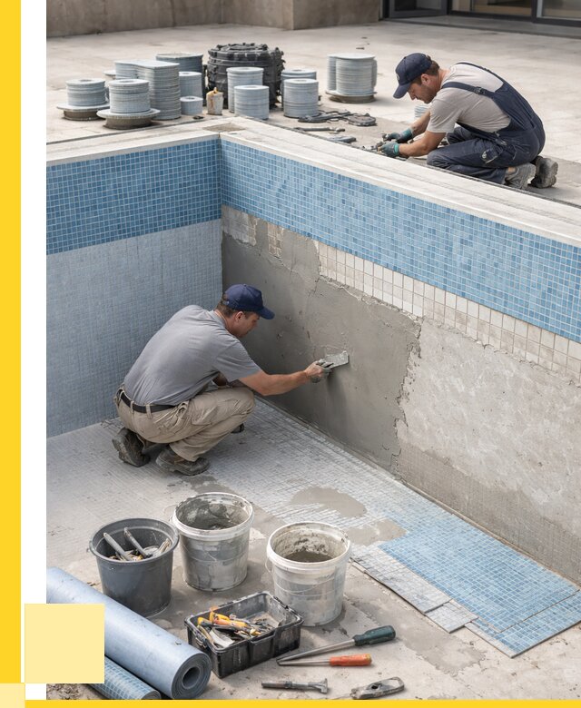 Ремонт и обслуживание бассейнов в Елизове от 25320 р. | ЭриданЛзв