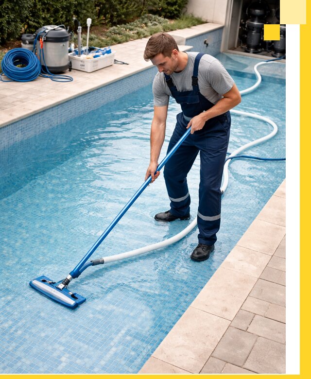 Профессиональная чистка бассейнов и фильтров в Елизове под ключ