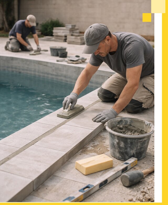 Отделка бассейнов в Елизове: декоративная отделка и гидроизоляция