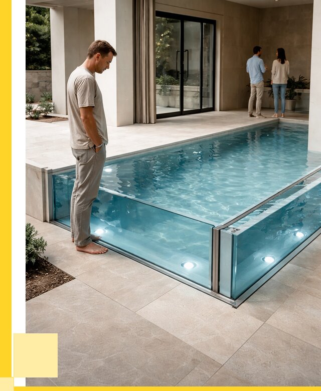 Стеклянные бассейны в Елизове от 1215360 р. | ЭриданЛзв — мозаика