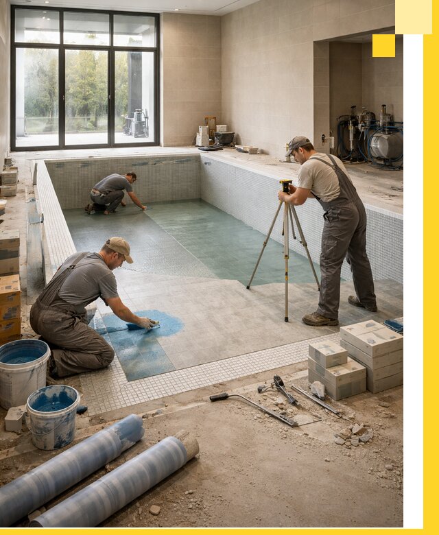 Проект и строительство закрытых бассейнов в Елизове под ключ