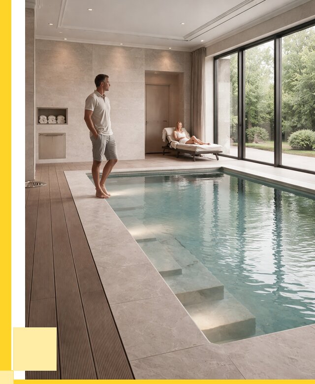 Бассейны в коттедже под ключ в Елизове от 1215360 р. | ЭриданЛзв