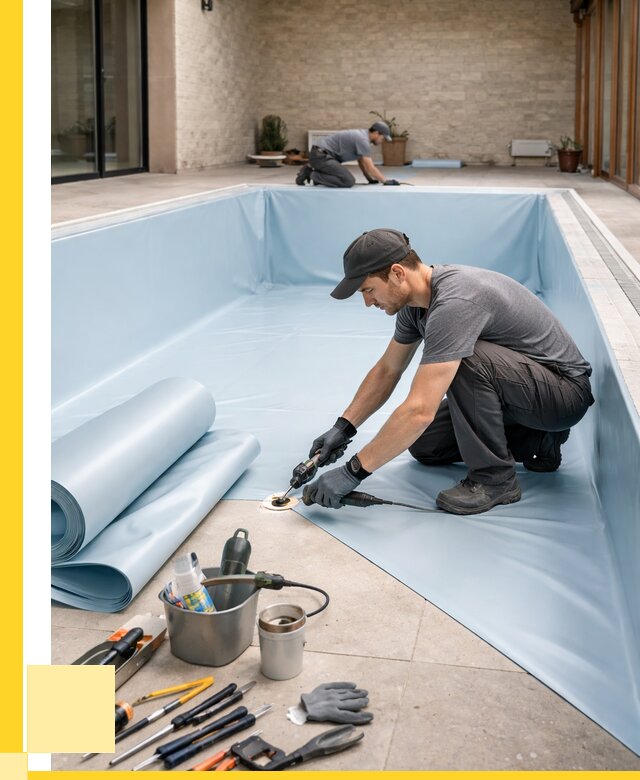 Пленка ПВХ для бассейнов в Елизове от 2532 р. | ЭриданЛзв