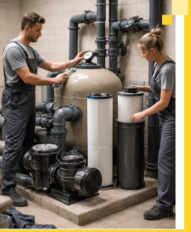 Фильтры и системы фильтрации для бассейнов в Елизове