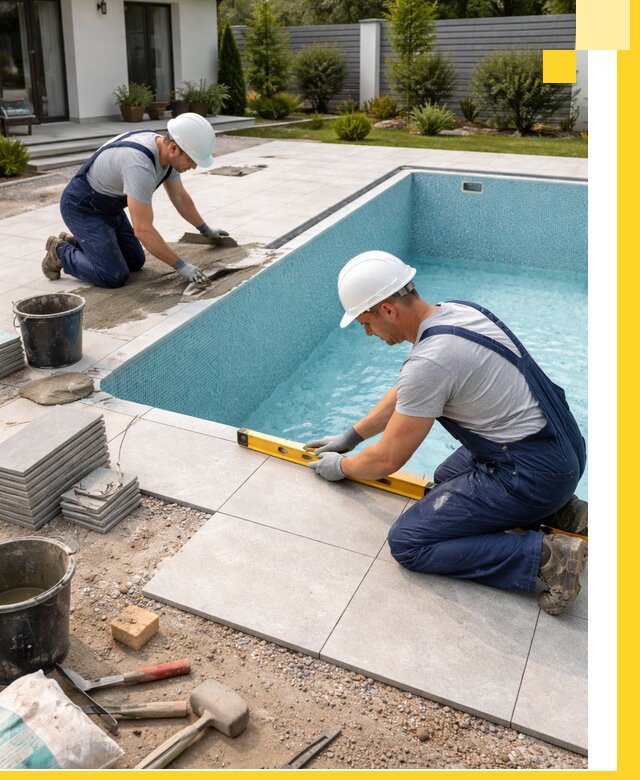 Строительство и монтаж плавательных бассейнов под ключ в Елизове