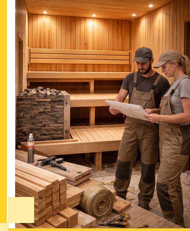 Строительство саун в Елизове под ключ от 253200 р., ЭриданЛзв