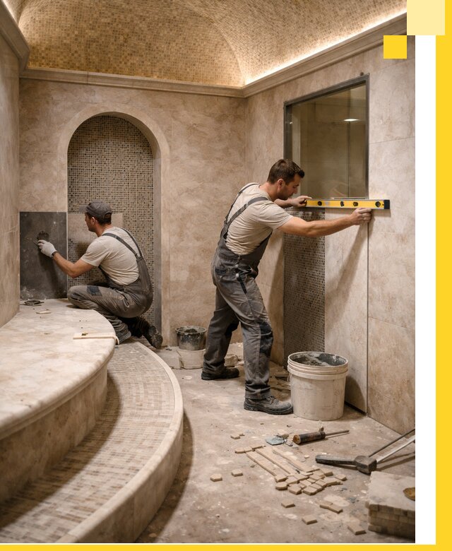 Проектирование и строительство саун с хамамом под ключ в Елизове