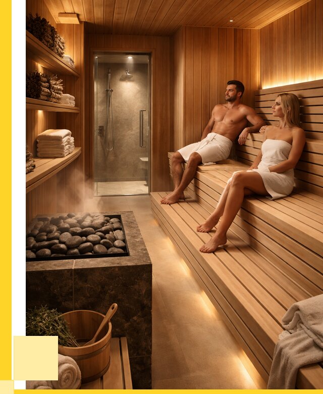 Интерьеры саун под ключ в Елизове от 182304 р. | ЭриданЛзв