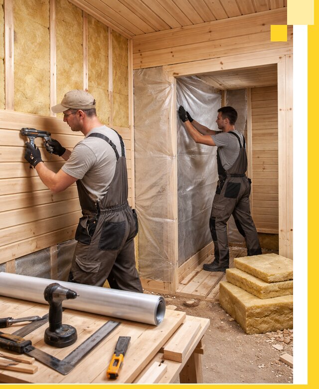 Бани под ключ в Елизове с проектом и полным монтажом