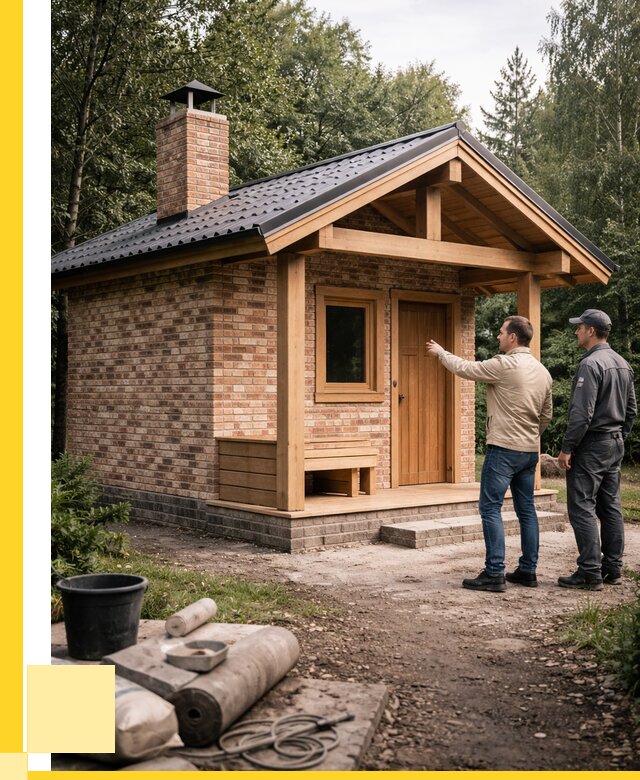 Кирпичные бани и печи в Елизове от 354480 р. | ЭриданЛзв