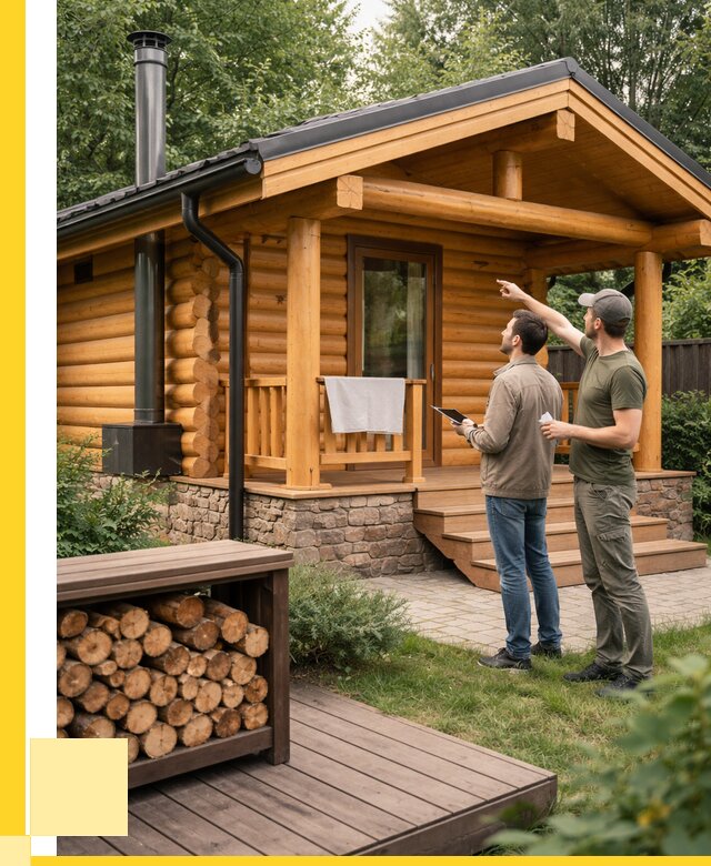 Бани для дачи под ключ в Елизове от 253200 р. | ЭриданЛзв