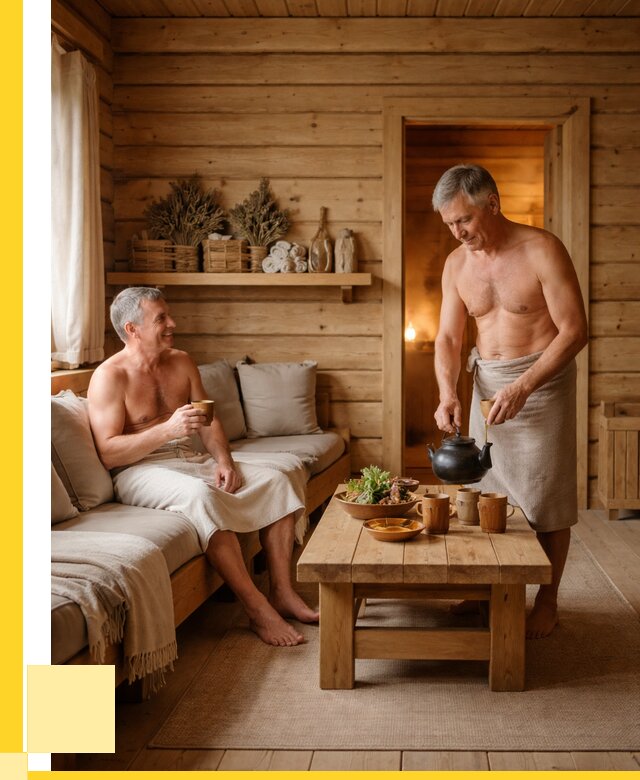 Бани с комнатой отдыха под ключ в Елизове от 455760 р. | ЭриданЛзв