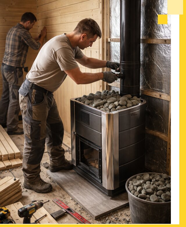 Проектирование и строительство парилок для бани в Елизове под ключ