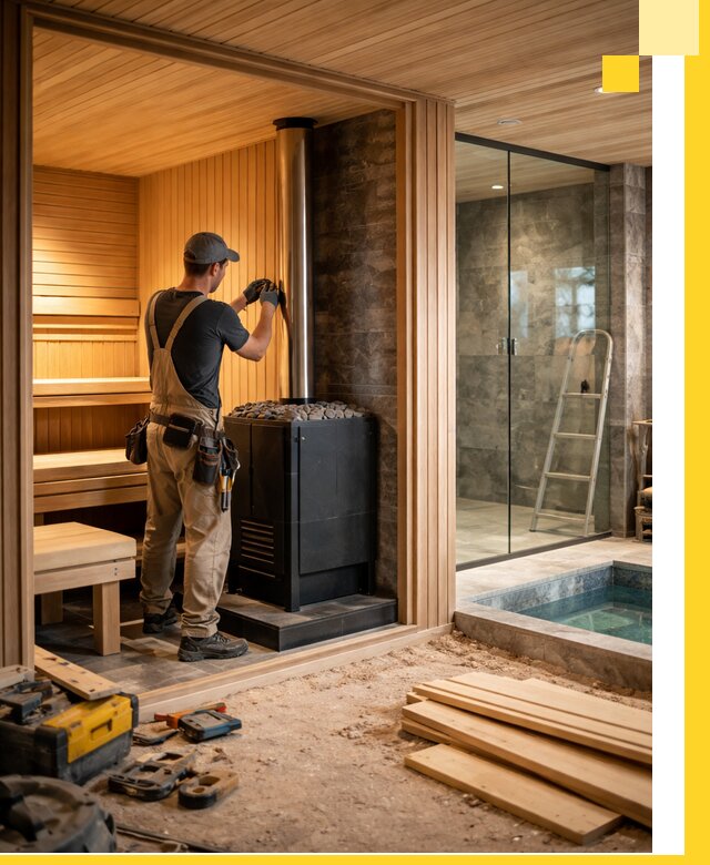 Полное строительство банных комплексов под ключ в Елизове