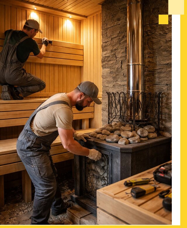 Комплексный дизайн бань, саун и зон отдыха в Елизове