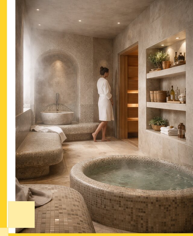 Строительство бани с хамамом в Елизове от 759600 р. | ЭриданЛзв