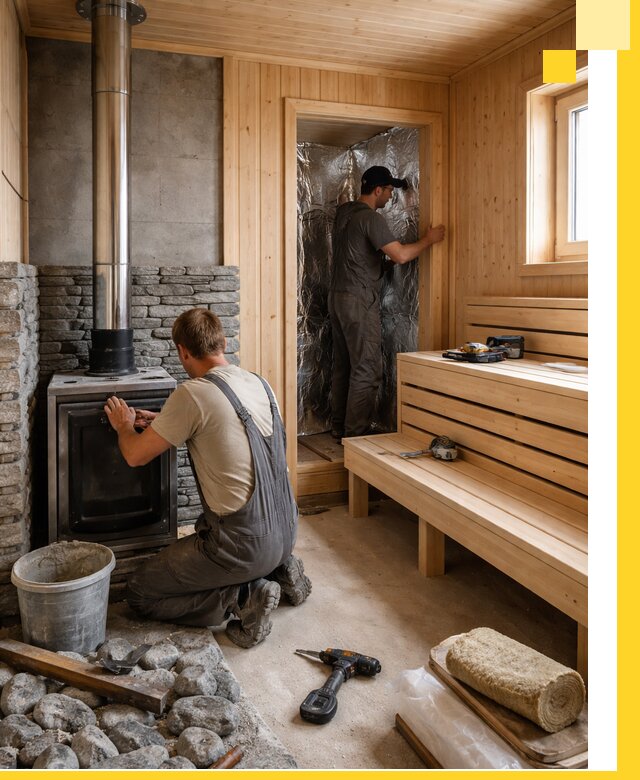 Строительство и изготовление бань под ключ в Елизове