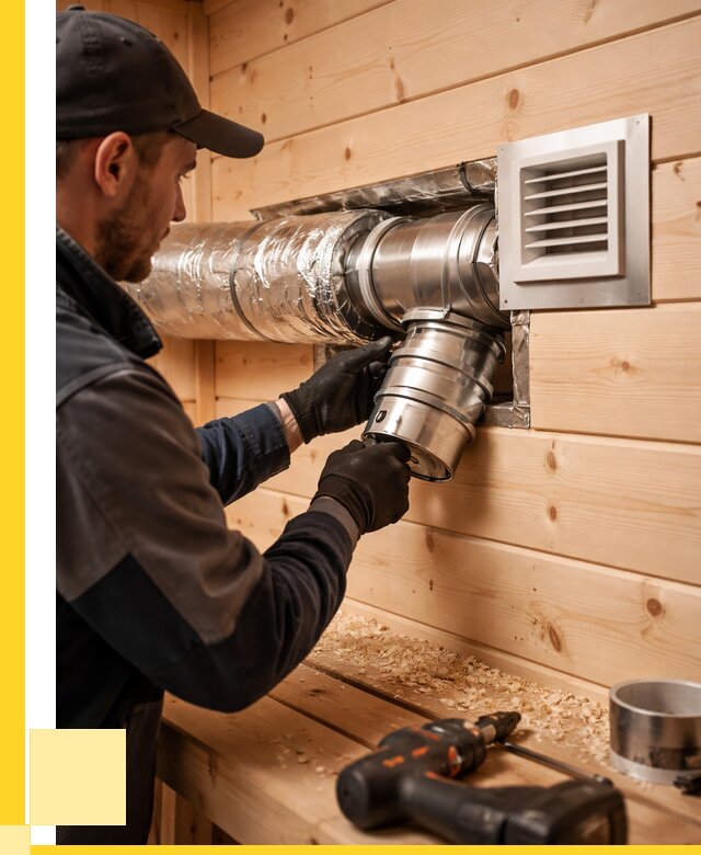 Монтаж вентиляции бани в Елизове от 12154 р. | ЭриданЛзв