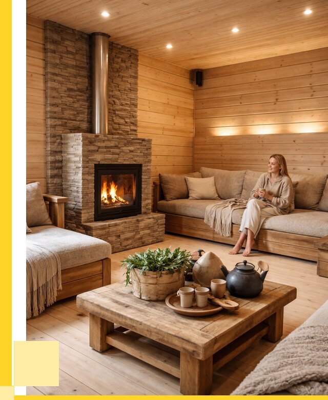 Проект бани с комнатой отдыха в Елизове от 35448 р. | ЭриданЛзв