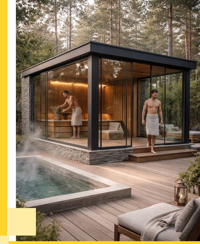 Стеклянные бани и двери в Елизове от 455760 р. | ЭриданЛзв