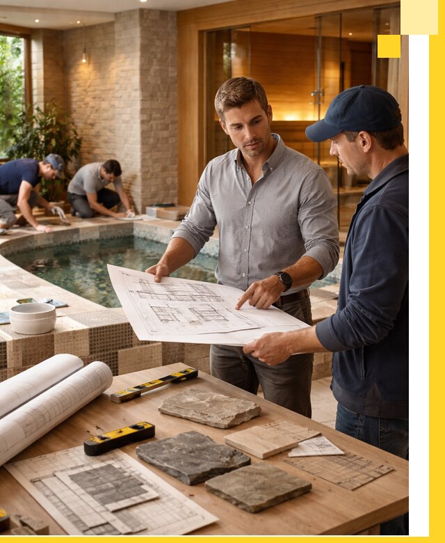 Проектирование SPA зон под ключ в Елизове с инженерией